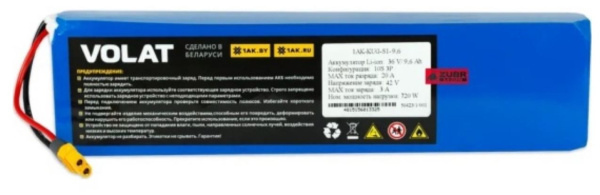Изображение товара Аккумулятор VOLAT 1AK-KUG-S1-9.6