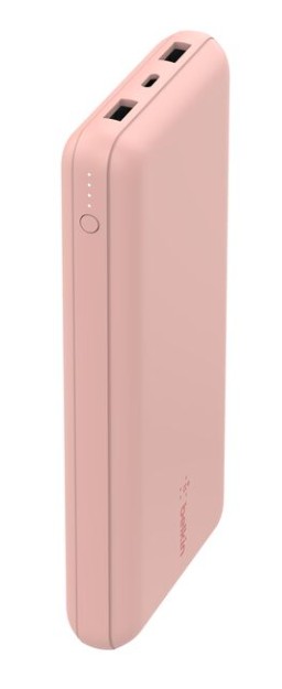 

Аккумулятор внешний Belkin BPB012btRG 20000mAh 2*USB-A&USB-C 15W. Цвет: розовое золото, BPB012btRG