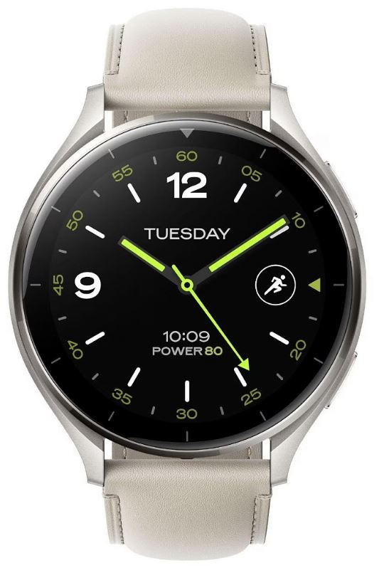 

Часы Xiaomi Watch 2 BHR9306GL Titan Gray Case With White Leather Strap, Watch 2