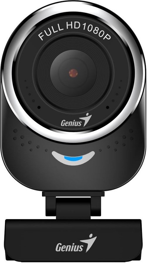 

Веб-камера Genius QCam 6000 черная, 1080p Full HD, Mic, 360°, универсальное мониторное крепление, гнездо для штатива, QCam 6000