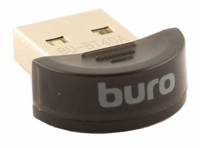 

Адаптер USB Buro BU-BT40A Bluetooth 4.0+EDR class 1.5 20м черный, BU-BT40A