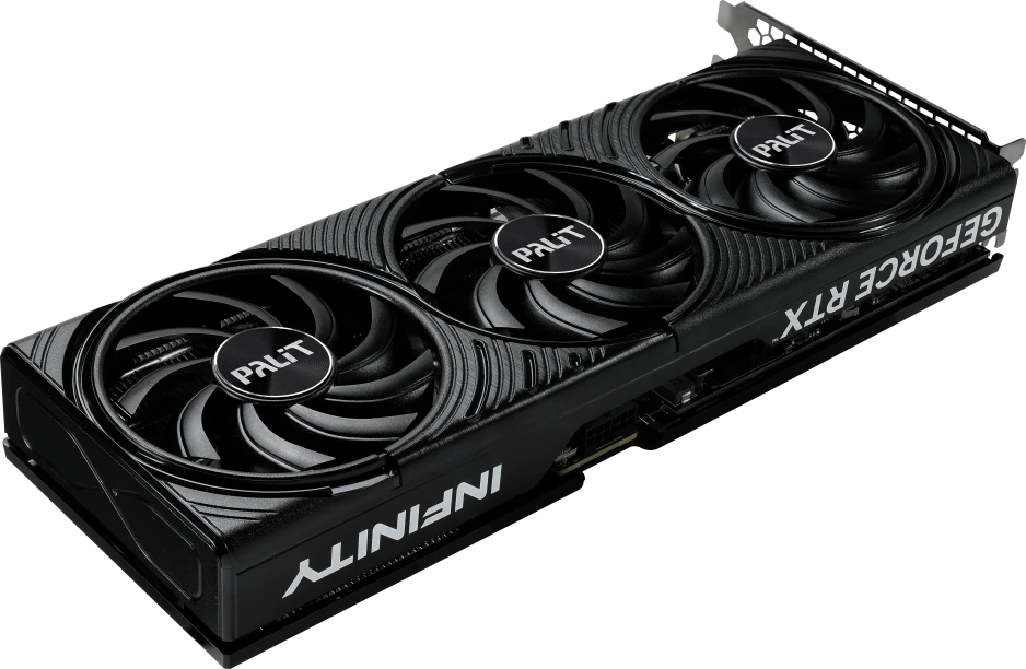 

Видеокарта PCI-E Palit GeForce RTX 5070 INFINITY 3 (NE75070019K9-GB2050S) 12GB GDDR7 192bit 5nm 2512/28000MHz HDMI 3*DP, GeForce RTX 5070 INFINITY 3 (NE75070019K9-GB2050S)