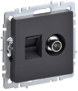 фото Розетка комбинированная  IEK BR-AK20-1-K53