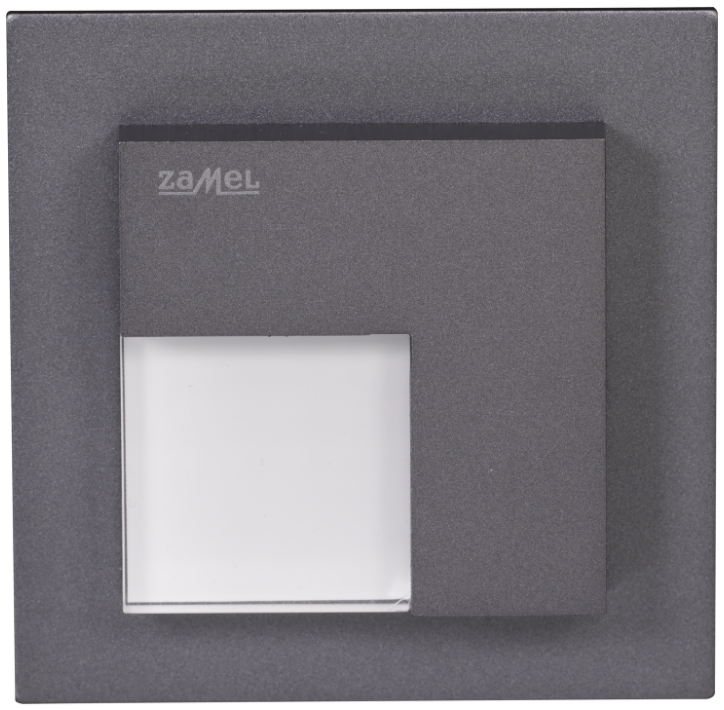 

Светильник Zamel 07-221-31 TIMO Графит/Хол.бел. в монт.коробку, 230V AC, 07-221-31