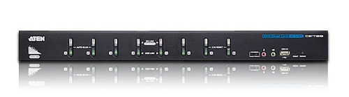 

Переключатель Aten CS1788-AT-G switch, VGA/SVGA/DVI+KBD+MOUSE+AUDIO, 1> 8 портов/port USB, со шнурами USB DVI-D 2x1.8м, CS1788-AT-G