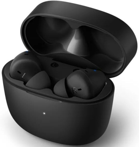 Изображение товара Беспроводные наушники Philips TAT2206BK/00 с зарядным футляром