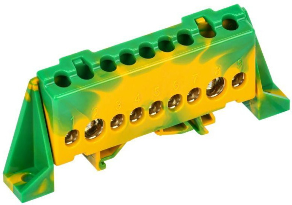 Изображение товара Изолированная шина PE IEK TF-NN20-09-DP-K52 для электросборки 125 А