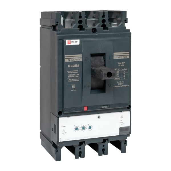 фото Автоматический выключатель в литом корпусе  EKF mccb99C-400-225