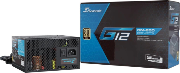 фото Блок питания ATX SeaSonic G12 GM-650 в Казани
