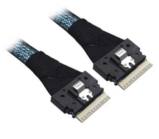 Изображение товара Высокоскоростной интерфейсный кабель ACD MD-6710077-80, 80 см, SlimSAS x8