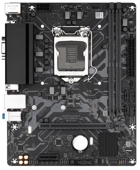 

Материнская плата mATX MAXSUN Challenger H510M-R (LGA1200, H510, 2*DDR4 (3200), 4*SATA 6G RAID, M.2, 2*PCIE, Glan, VGA, HDMI, 2*USB 3.2, 4*USB 2.0) RT, Challenger H510M-R