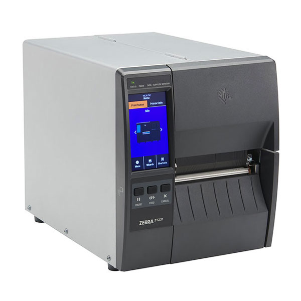 

Термопринтер Zebra ZT231 TT 4", 203 dpi, Tear, EU/UK Cords, USB, Serial, Ethernet, BT, USB Host, EZPL, ZT231
