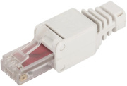 фото Коннектор Lanmaster LAN-TMP-U6-WH