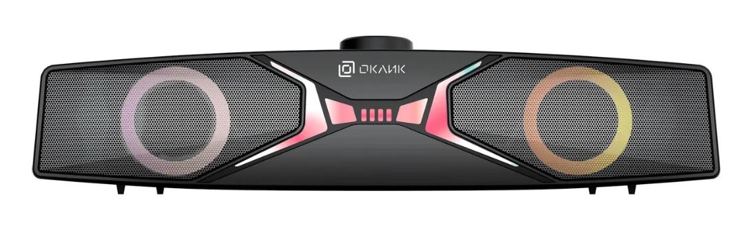 

Саундбар Oklick OK-502S 2.0 6Вт черный (91879644), OK-502S