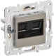 фото Розетка компьютерная  IEK SK-K20-2-K50 в Санкт-Петербургe
