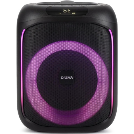 Изображение товара Портативная акустика Digma D-MC1700 с Bluetooth и влагозащитой