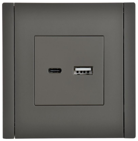 фото Розетка USB  IEK FP-U22-018-K03 в Екатеринбурге
