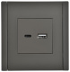 фото Розетка USB  IEK FP-U22-018-K03 в Екатеринбурге