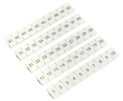 фото Маркировка для клемм EKF scr-ut-mrk-4-1-50