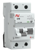 фото Автомат дифференциальный  EKF rcbo6-1pn-10C-300-a-av