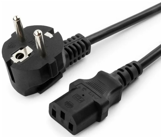 

Кабель питания Cablexpert PC-186-VDE-5M 5м, Schuko- C13, VDE, 10А, Сечение провода: 0,75 мм2, черный, с заземлением {55}, PC-186-VDE-5M