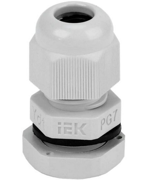 

Сальник IEK YSA20-06-07-54-K41-C PG 7 диаметр проводника 5-6мм IP54 20шт (СТ), YSA20-06-07-54-K41-C