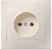 фото Розетка без заземления IEK ERK10-K33-10-K