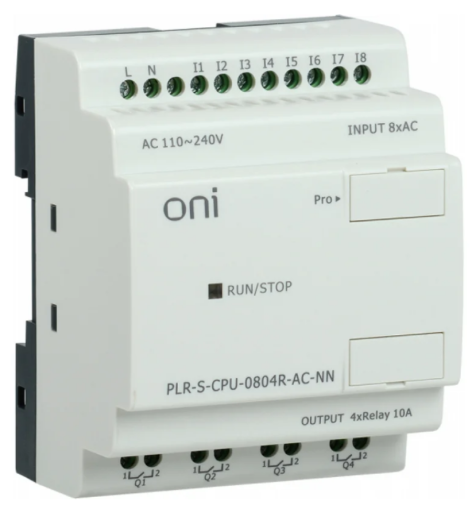 Изображение товара Реле ONI PLR-S-CPU-0804R-AC-NN