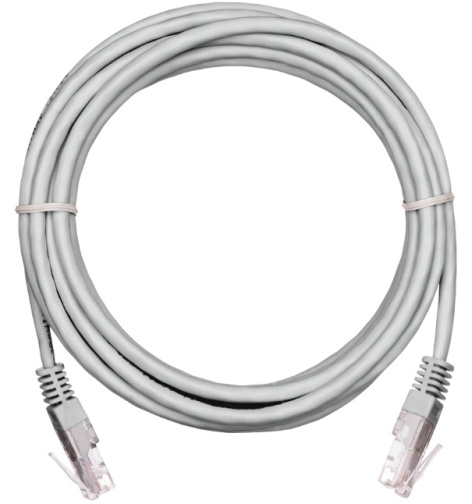 Изображение товара Кабель патч-корд F/UTP 6 кат. 1.5м Netlan EC-PC4SE55B-BC-PVC-015-GY-10