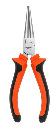 

Круглогубцы Gigant GRP-160 особостойкое спец.покрытие Н12x1никель/хром, двухкомп рукоятки, 160мм, GRP-160