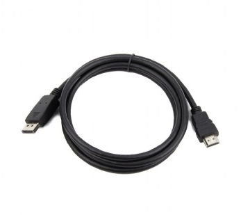 

Кабель интерфейсный DisplayPort-HDMI Cablexpert 20M/19M CC-DP-HDMI-3M 3м, черный, экран, пакет, 20M/19M