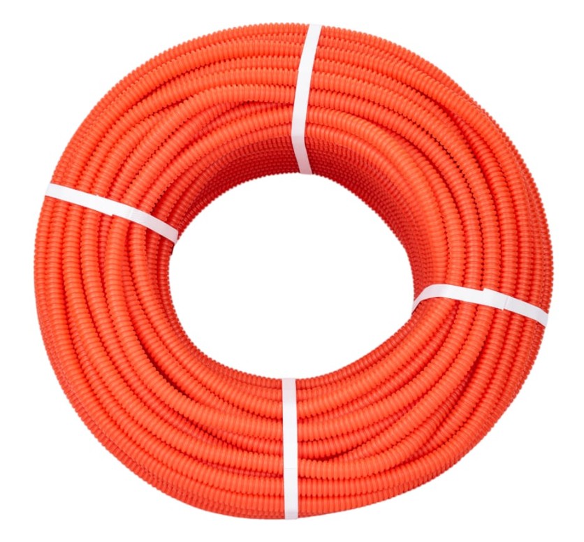 

Труба гофрированная Rexant 28-0016-5 из ПНД, с зондом, оранжевая, диам. 16мм (100 м/уп), 28-0016-5