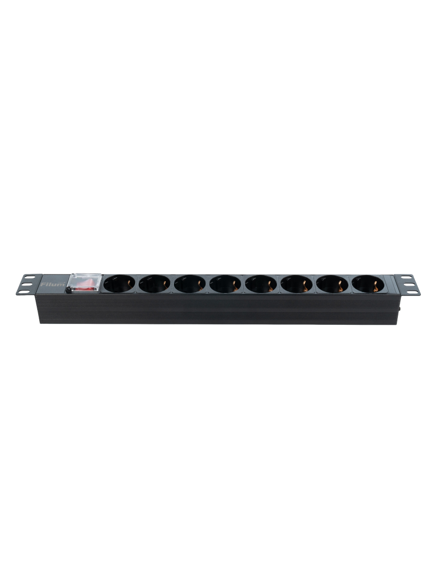 

Блок розеток Filum FL-PDU19-8SCH-PS-C14 8 x CEE 7/3 (Schuko), 10A, с выключателем, без кабеля, разъем C14, FL-PDU19-8SCH-PS-C14