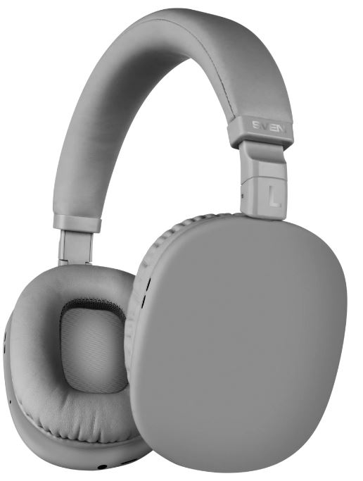 

Наушники беспроводные Sven AP-B325MV SV-023010 с микрофоном, серые (BT, ANC, 400mAh), AP-B325MV