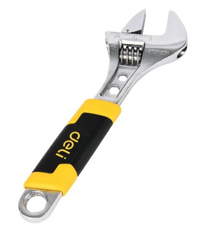 Изображение товара Разводной ключ Deli DL30106 150 мм, универсальный инструмент для ремонта