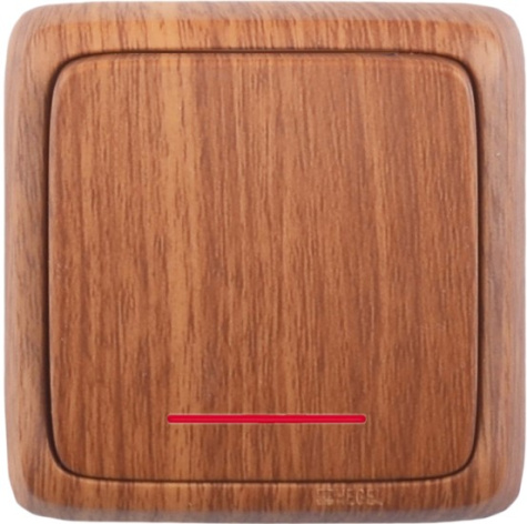 Изображение товара Выключатель одноклавишный HEGEL ВА10-114-05 для управления освещением