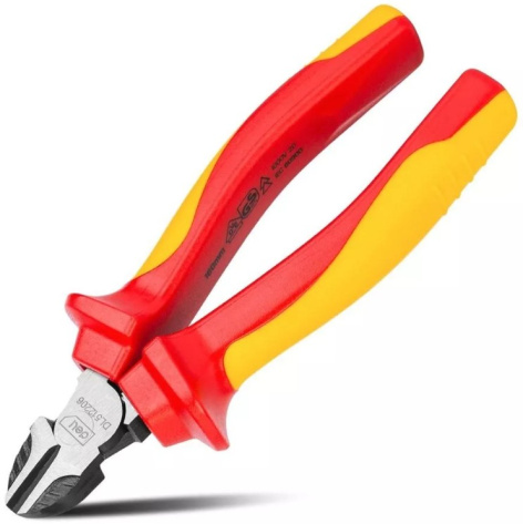 Изображение товара Бокорезы Deli DL512206 с изоляцией для электромонтажных работ 160 мм