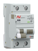 фото Автомат EKF rcbo10-1pn-20D-100-a-av