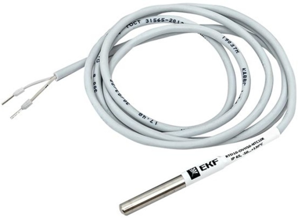 Изображение товара Датчик температуры EKF RTD10-OVH50-NTC10K для HVAC систем