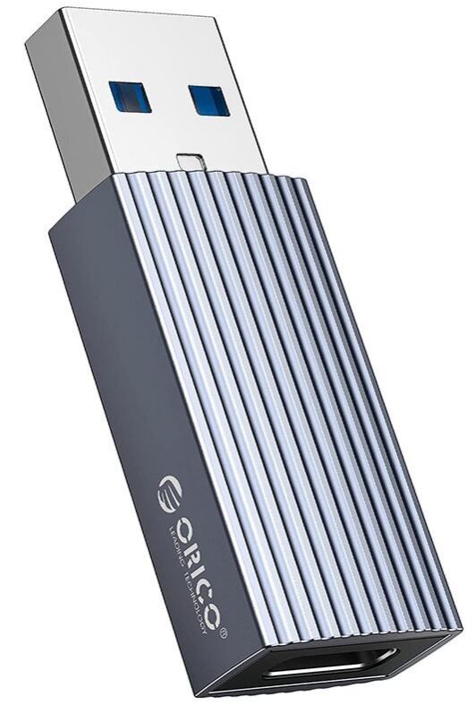 

Адаптер Orico ORICO-AH-AC10-GY-BP Type-A(m)/Type-C(f), USB3.1 10 Гбит/с, серый, ORICO-AH-AC10-GY-BP