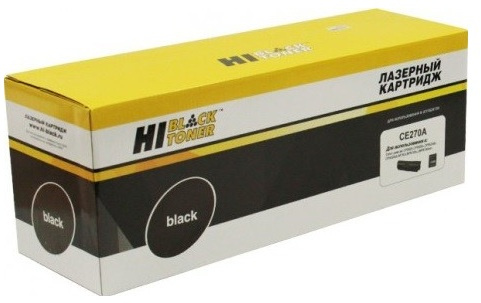 Изображение товара Тонер-картридж Hi-Black HB-CE270A Черный