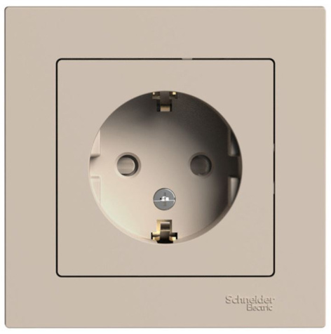 фото Розетка с заземлением  Systeme Electric ATN001244 в Ростове-на-Дону
