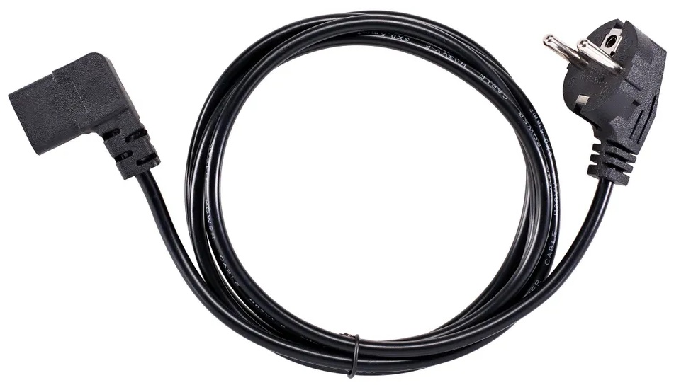 

Кабель питания iOpen ACE021R-1.8M 220V EU (угол-угол), 1.8m, ACE021R-1.8M