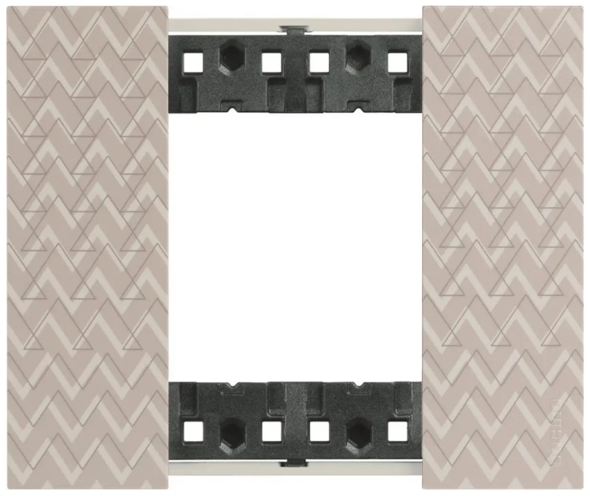 

Рамка BTicino KA4802MM LIVING NOW 2 модуля. Цвет "Оптик", KA4802MM