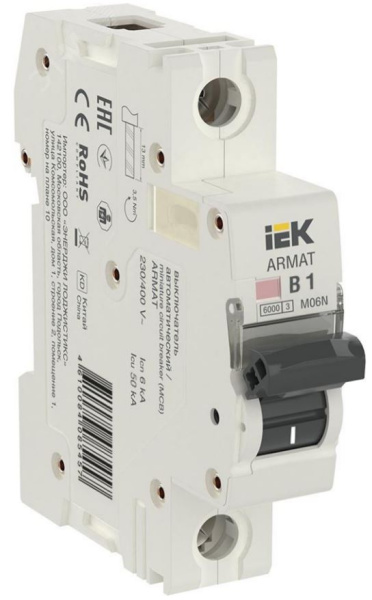 фото Автоматический выключатель  IEK AR-M06N-1-B001 в Перми