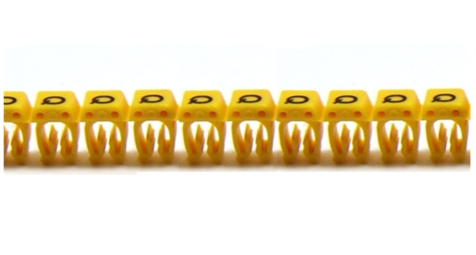 

Маркер на кабель DKC MKCQS1 сечением 0,5-1,5мм символ „Q”, "Mark" (уп/200 шт), MKCQS1