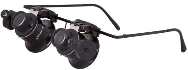 Изображение товара Лупа-очки Levenhuk Zeno Vizor G2 с подсветкой 20 крат диаметр 15 мм