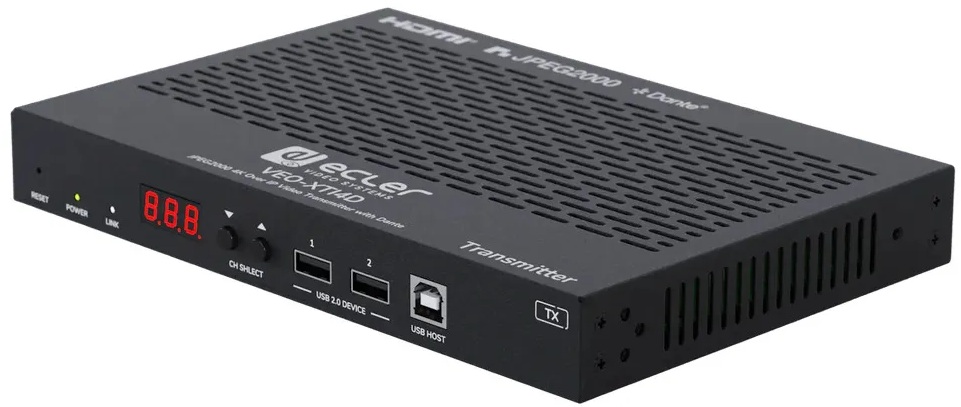 

Передатчик сигналов Ecler VEO-XTI4D HDMI 4K60 (4:4:4) по витой паре, 18 Гбит/с, VEO-XTI4D