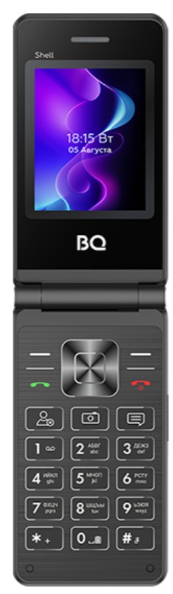 

Мобильный телефон BQ 2411 Shell Black 2.4 ", 0.3MP, SIM: 2, 800 mAh, 2411 Shell Black