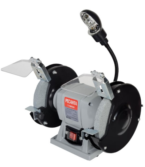 Изображение товара Станок точильный Ресанта Т-150/250 мощностью 250 Вт для точных шлифовальных работ